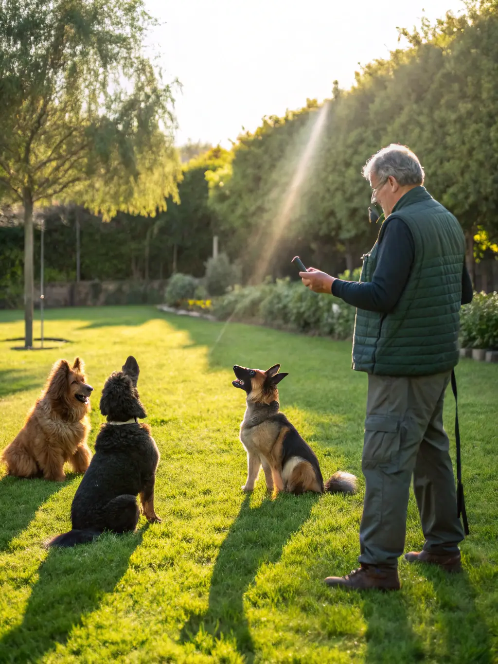 An engaging image of children participating in an educational program about Nordic dogs at LES LOUPS MAGIC DE CHARENTE, highlighting the organization's commitment to education.